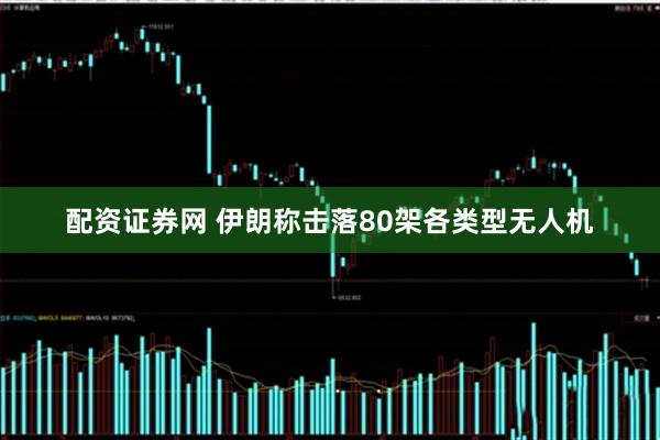 配资证券网 伊朗称击落80架各类型无人机